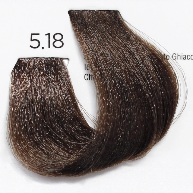 COULEUR DE MOUNIR - 5.18 Hajfesték - Icy Chocolate Light Brown 90ml főképe